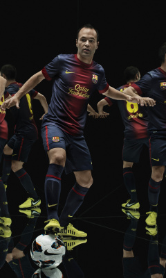 Fondo de pantalla Nike Football Uniform 240x400