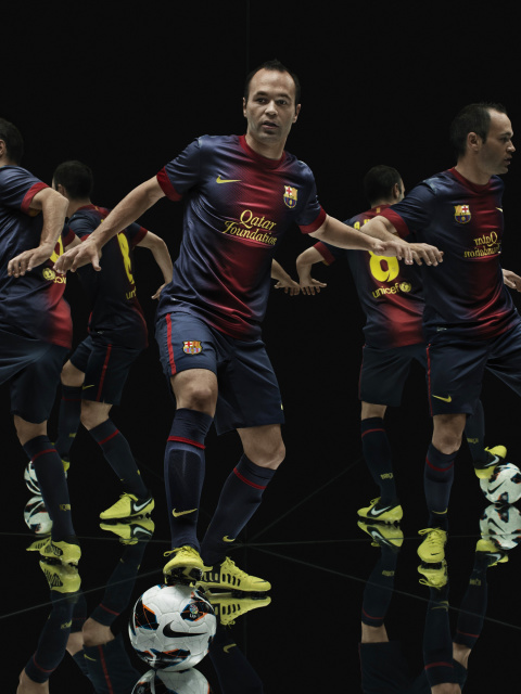 Das Nike Football Uniform Wallpaper 480x640
