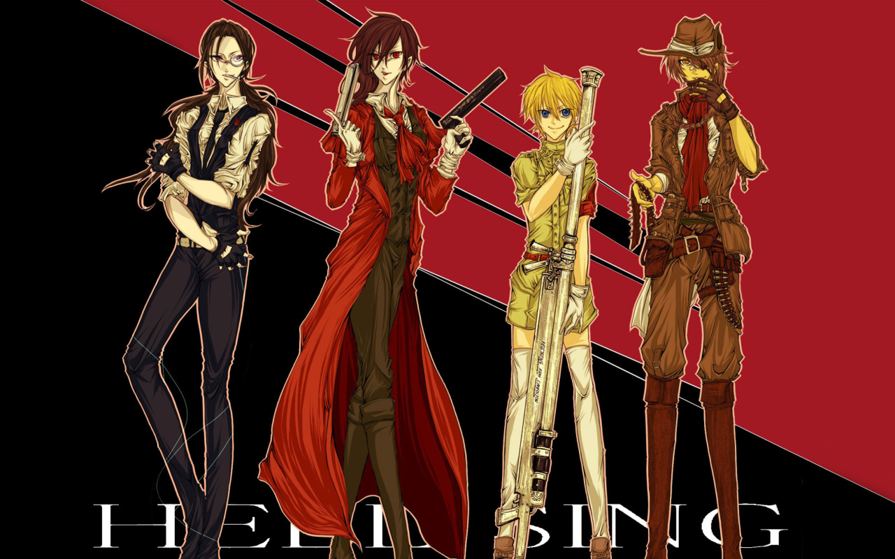 Fondo de pantalla Hellsing Anime 1280x800