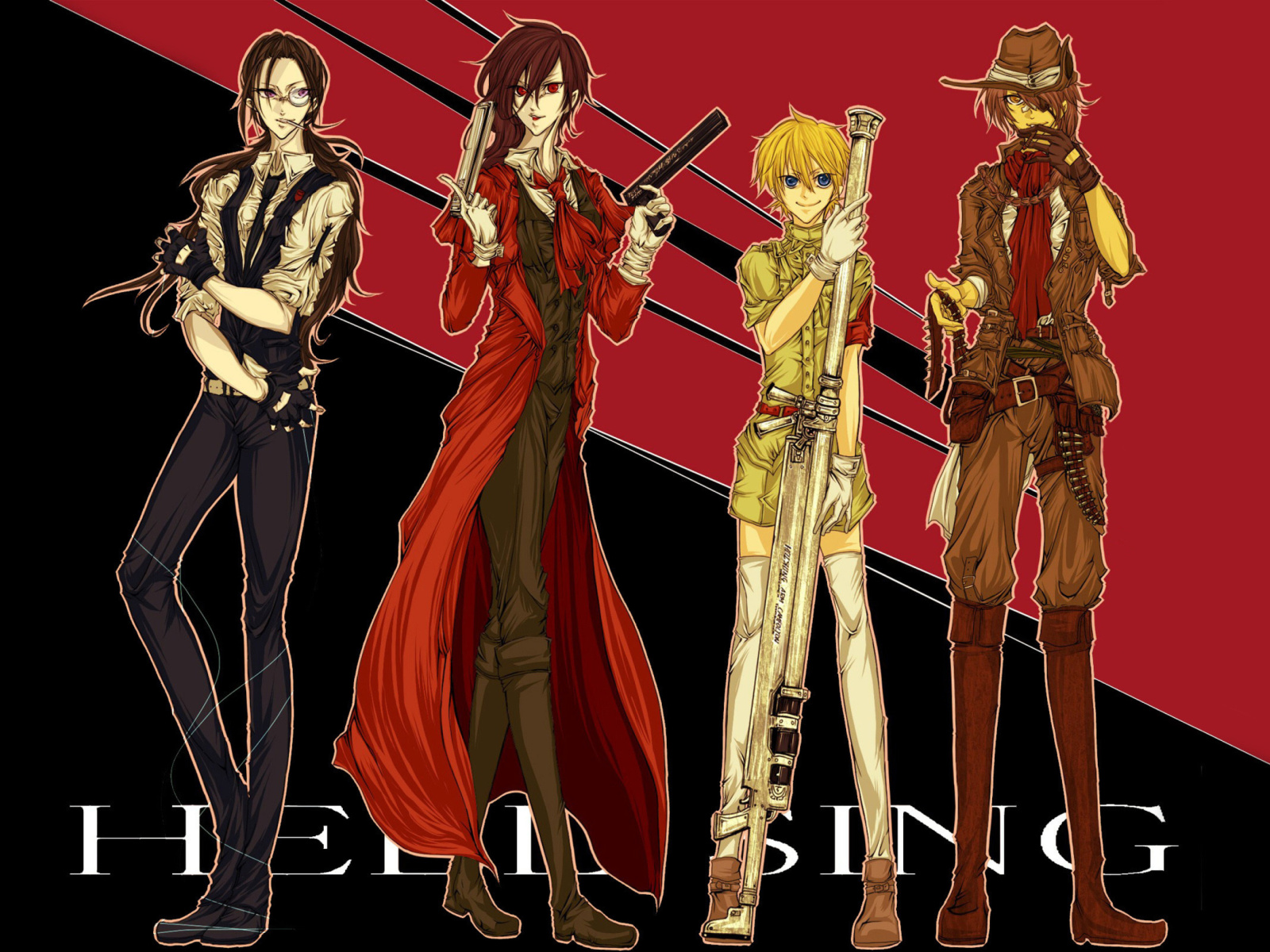 Fondo de pantalla Hellsing Anime 1600x1200