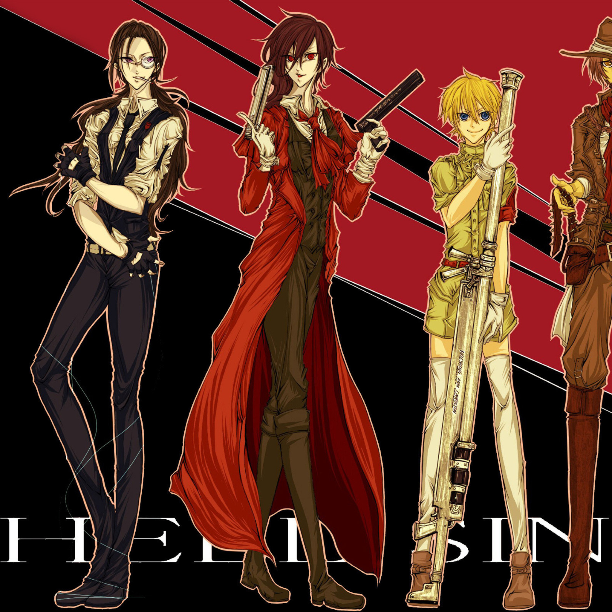 Das Hellsing Anime Wallpaper 2048x2048