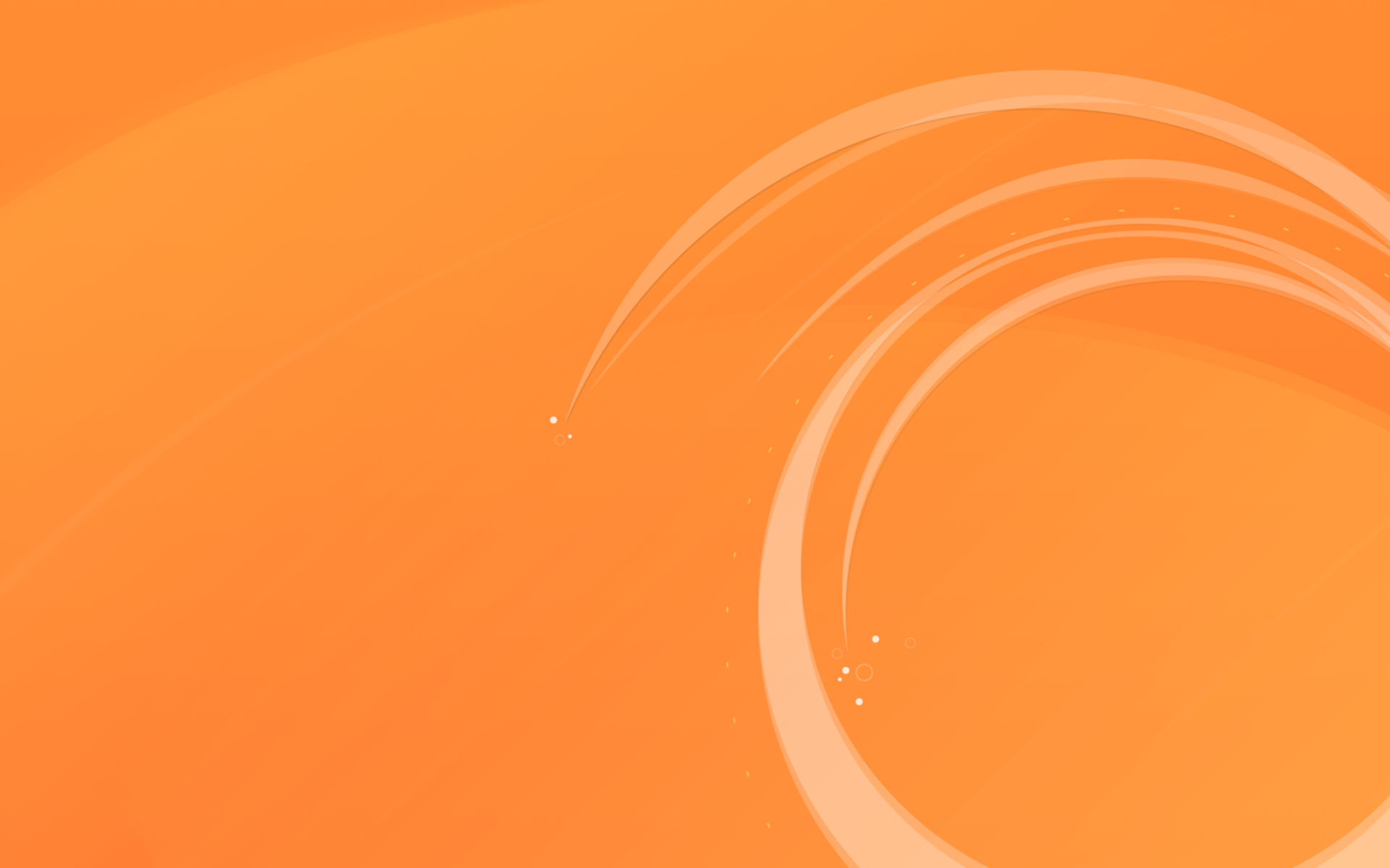 Обои Orange Ring 1920x1200