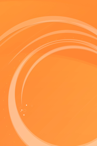 Das Orange Ring Wallpaper 320x480
