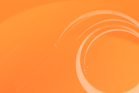 Screenshot №1 pro téma Orange Ring 480x320