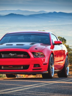 Screenshot №1 pro téma Ford Mustang 240x320