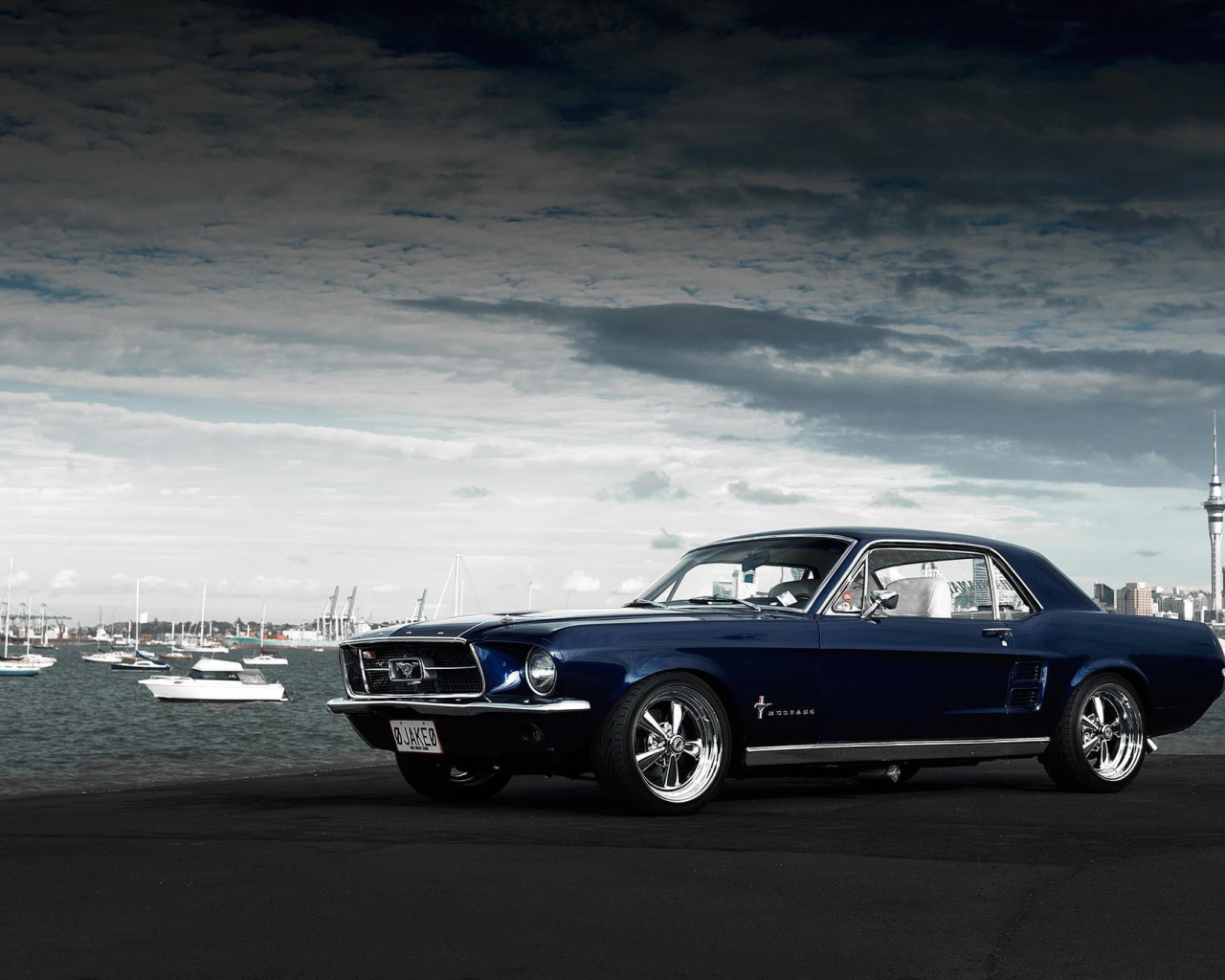 Fondo de pantalla Ford Mustang 1967 1280x1024