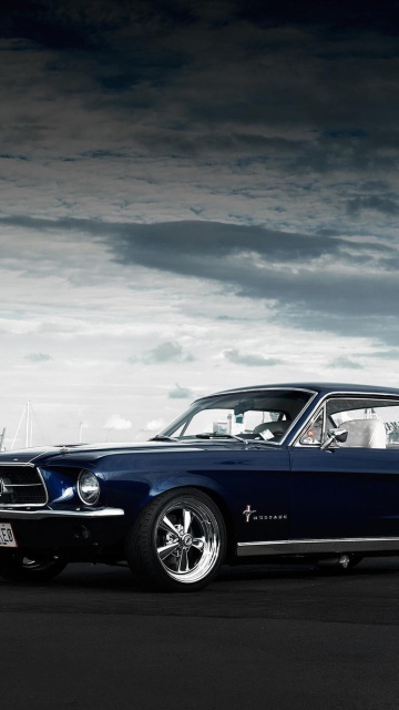 Fondo de pantalla Ford Mustang 1967 360x640