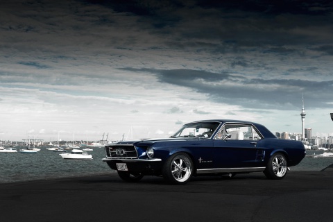 Fondo de pantalla Ford Mustang 1967 480x320