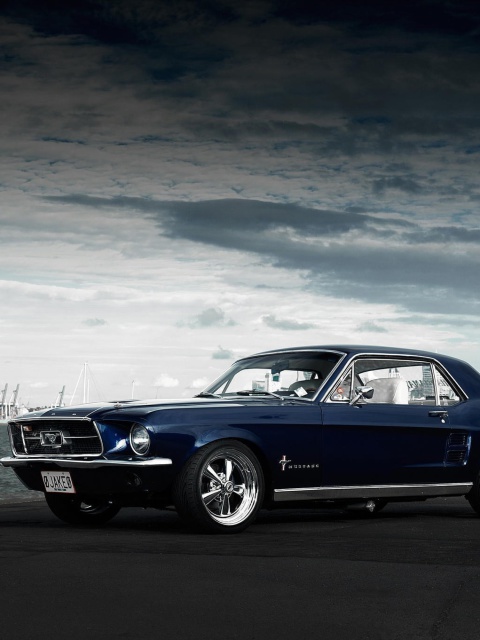 Screenshot №1 pro téma Ford Mustang 1967 480x640