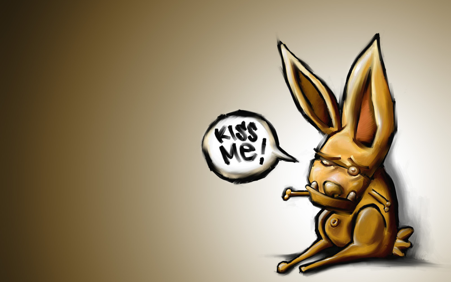 Das Kiss Me Bunny Wallpaper 1440x900