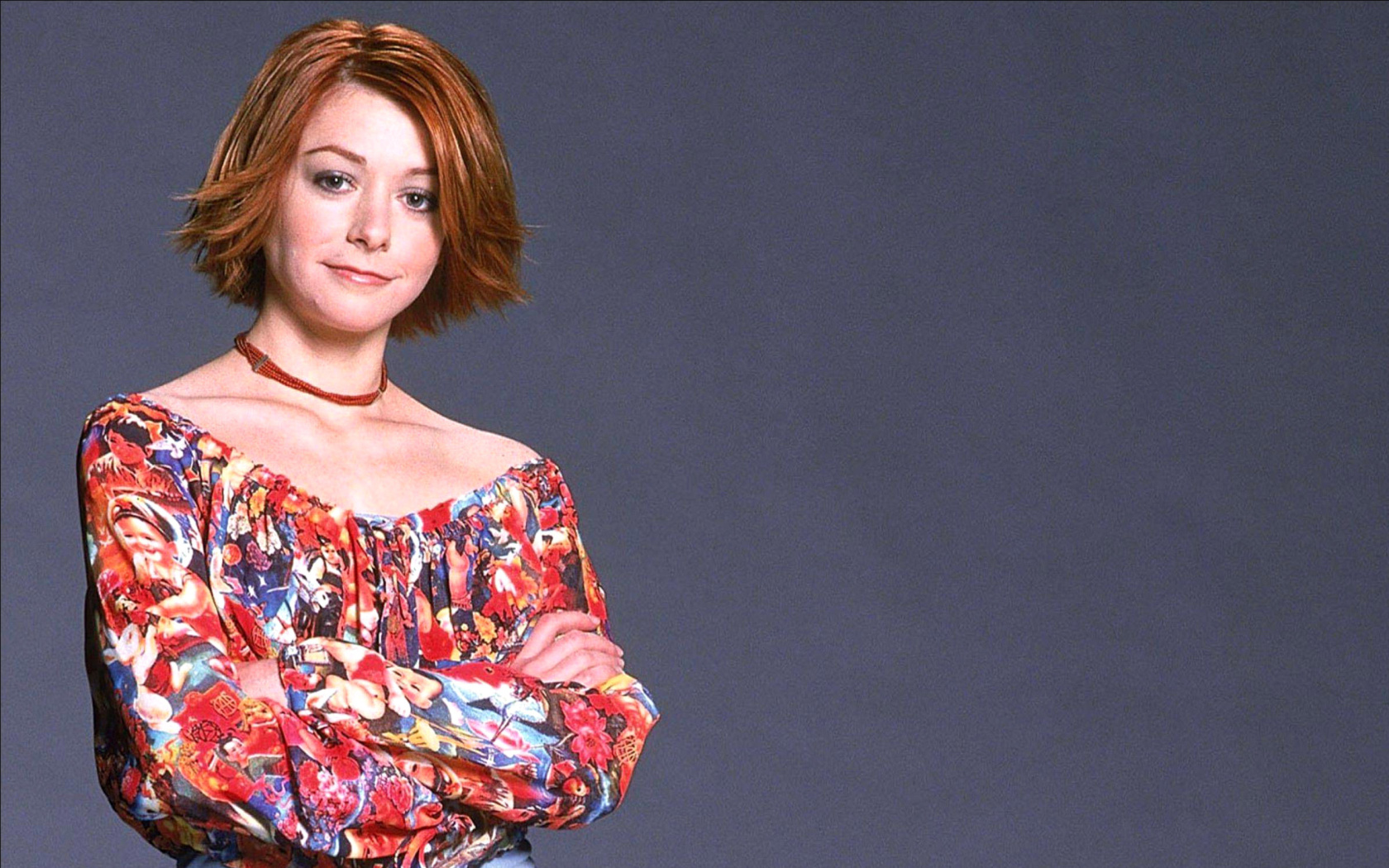 Fondo de pantalla Alyson Hannigan 1680x1050