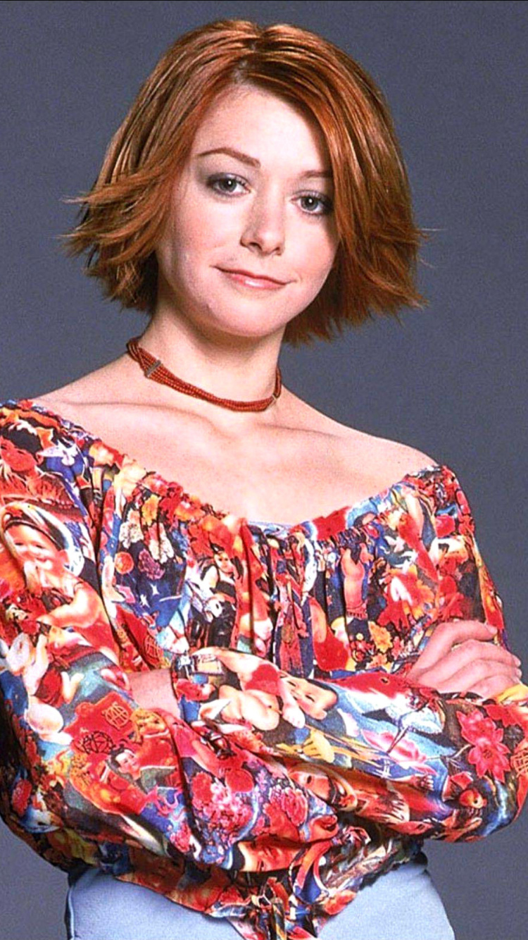 Sfondi Alyson Hannigan 750x1334