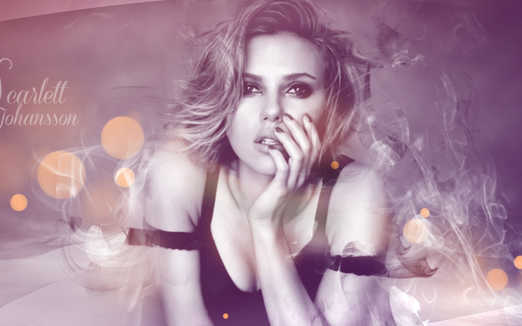 Das Scarlett Johansson Wallpaper 1680x1050