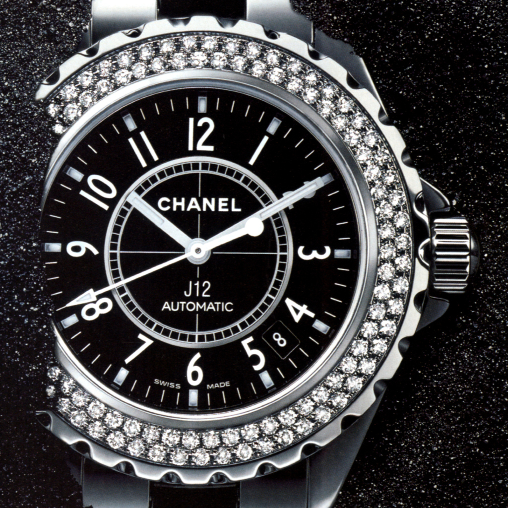 Chanel Diamond Watch wallpaper 1024x1024
