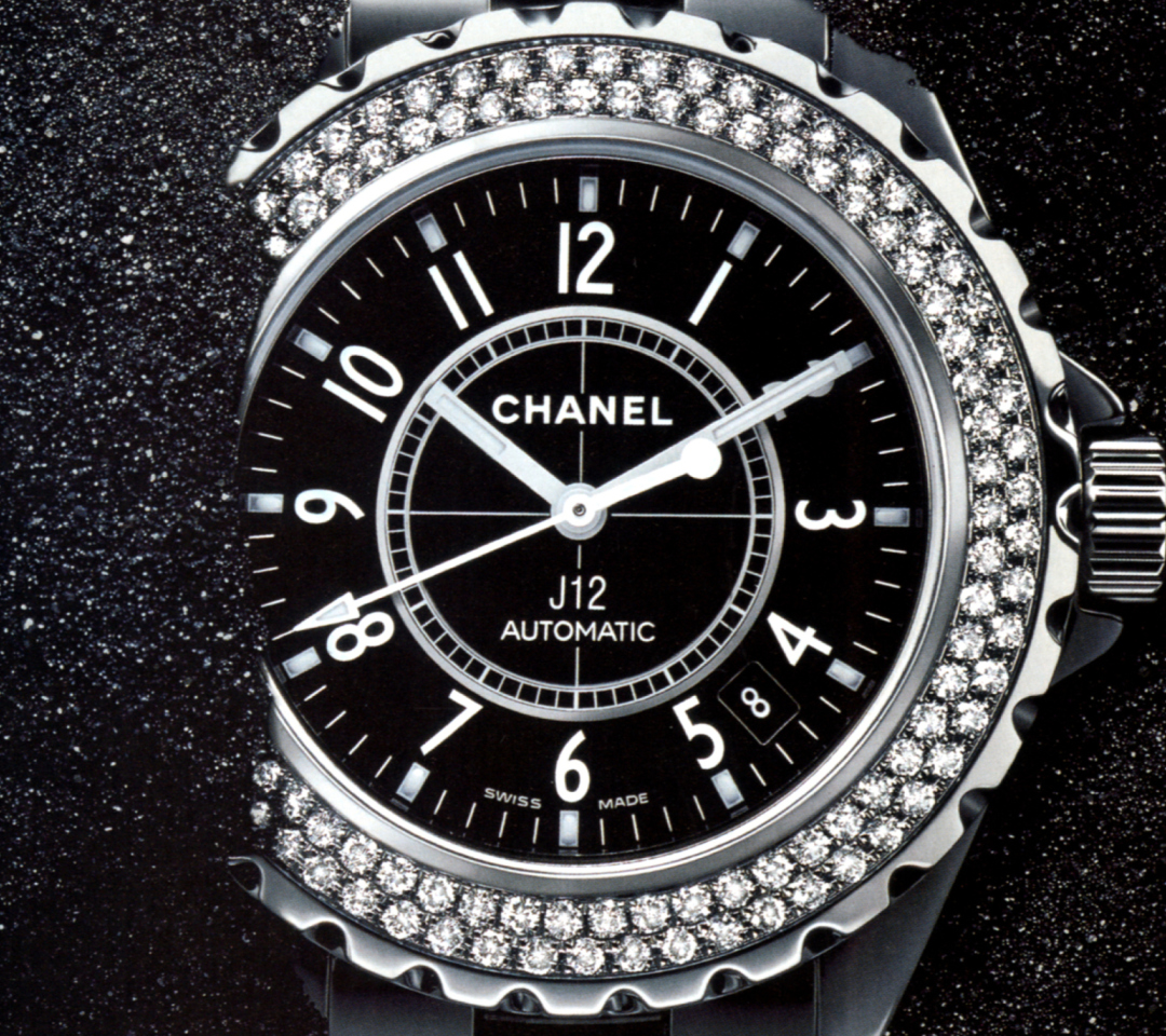 Das Chanel Diamond Watch Wallpaper 1080x960