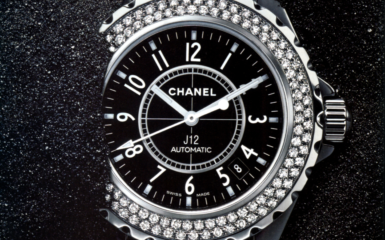Chanel Diamond Watch wallpaper 1280x800