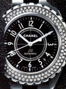 Das Chanel Diamond Watch Wallpaper 132x176