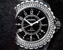 Fondo de pantalla Chanel Diamond Watch 220x176