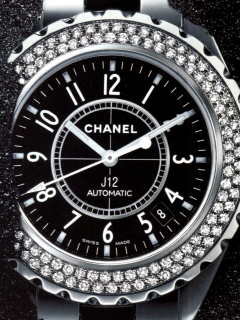 Chanel Diamond Watch screenshot #1 240x320