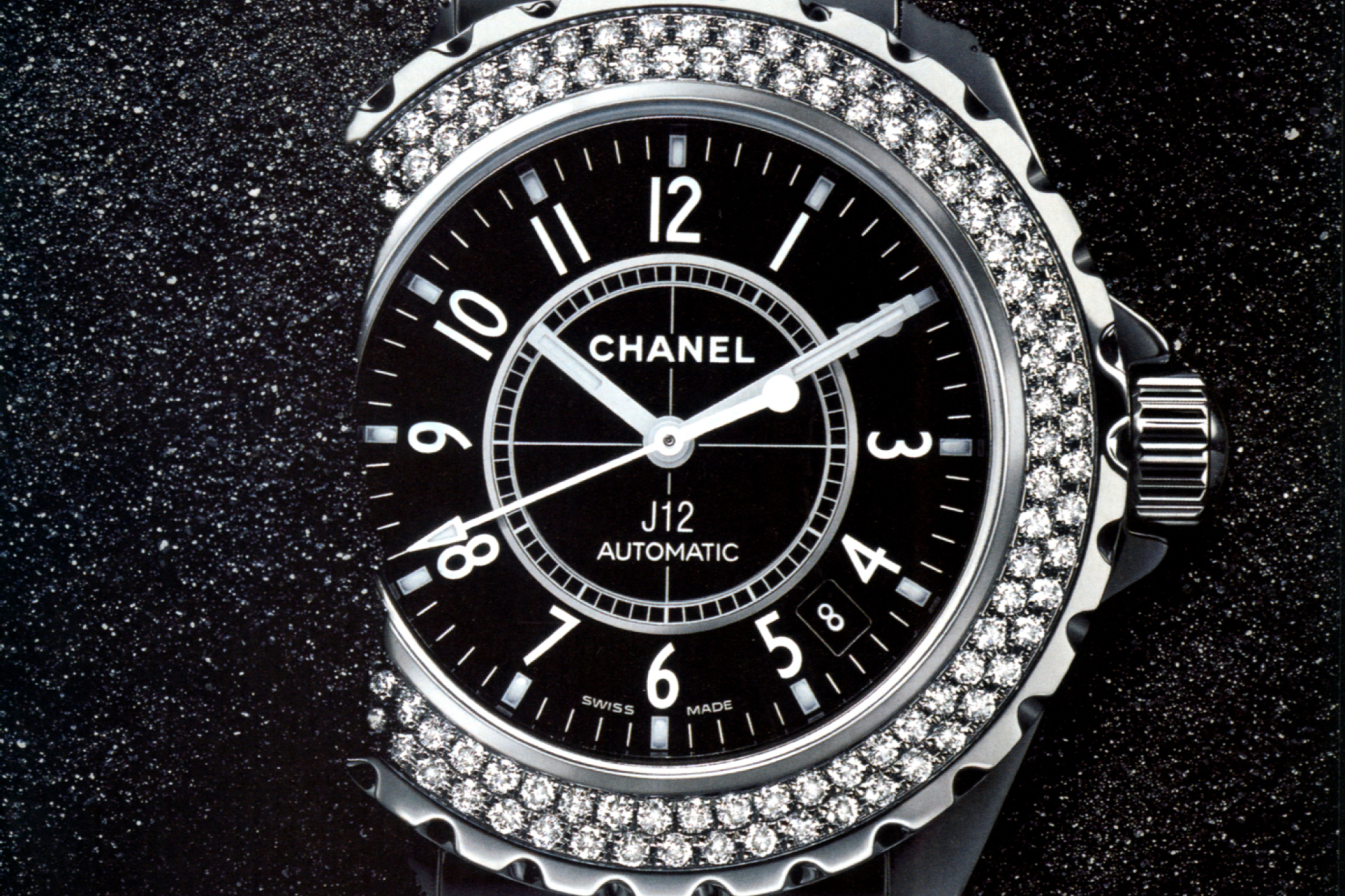 Das Chanel Diamond Watch Wallpaper 2880x1920