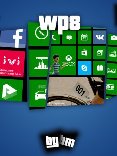 Fondo de pantalla Wp8, Windows Phone 8 240x320