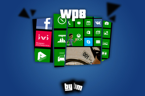 Das Wp8, Windows Phone 8 Wallpaper 480x320