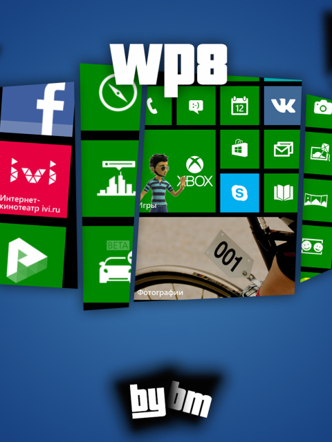 Das Wp8, Windows Phone 8 Wallpaper 480x640