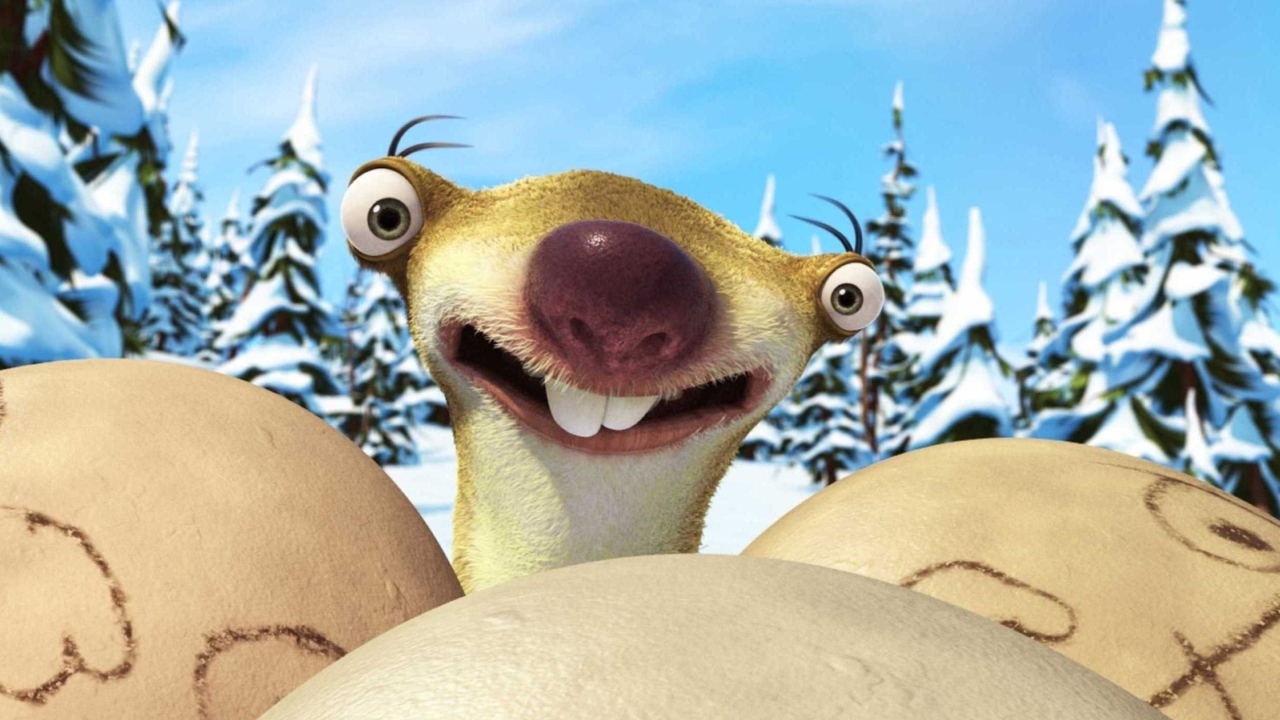 Ice Age Dawn of Dinosaurs Sloth wallpaper 1280x720