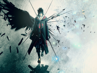 Screenshot №1 pro téma Naruto, Sasuke 320x240