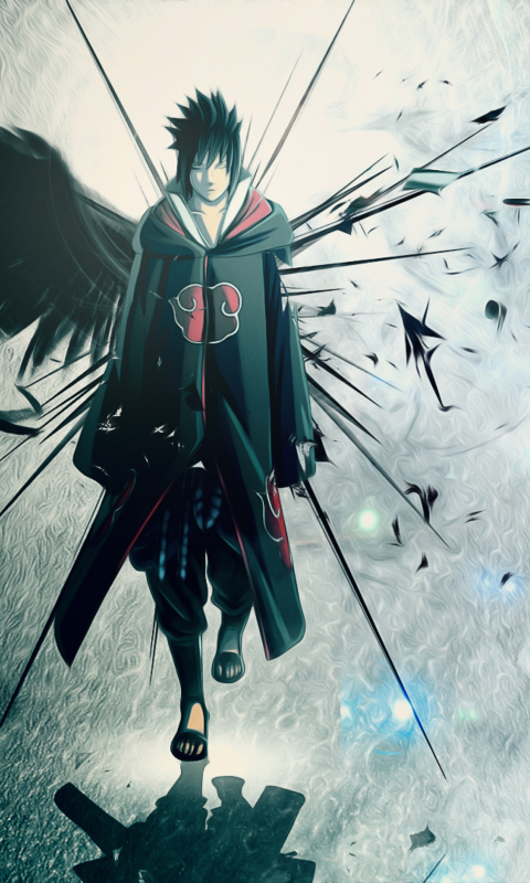 Das Naruto, Sasuke Wallpaper 480x800