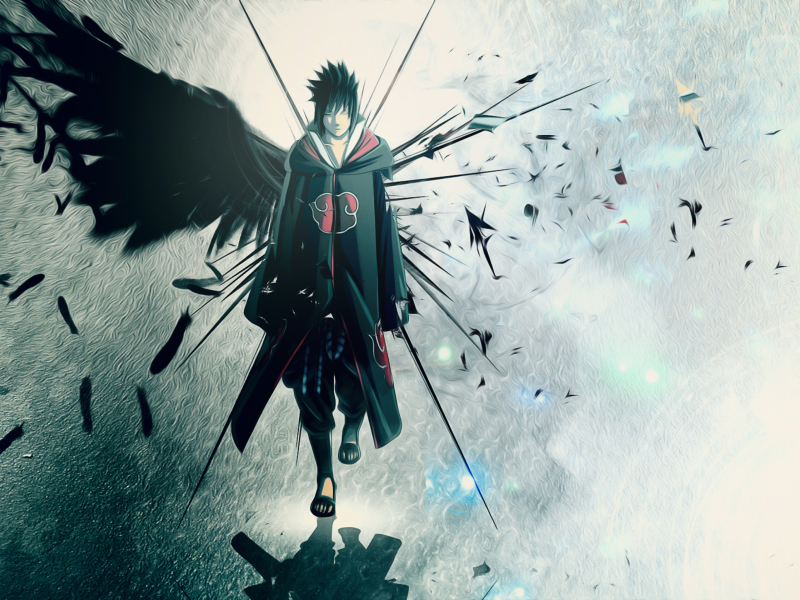 Screenshot №1 pro téma Naruto, Sasuke 800x600