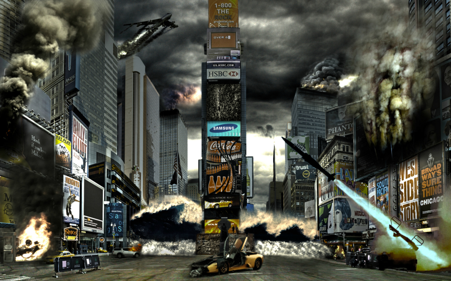 Times Square Disaster screenshot #1 1440x900