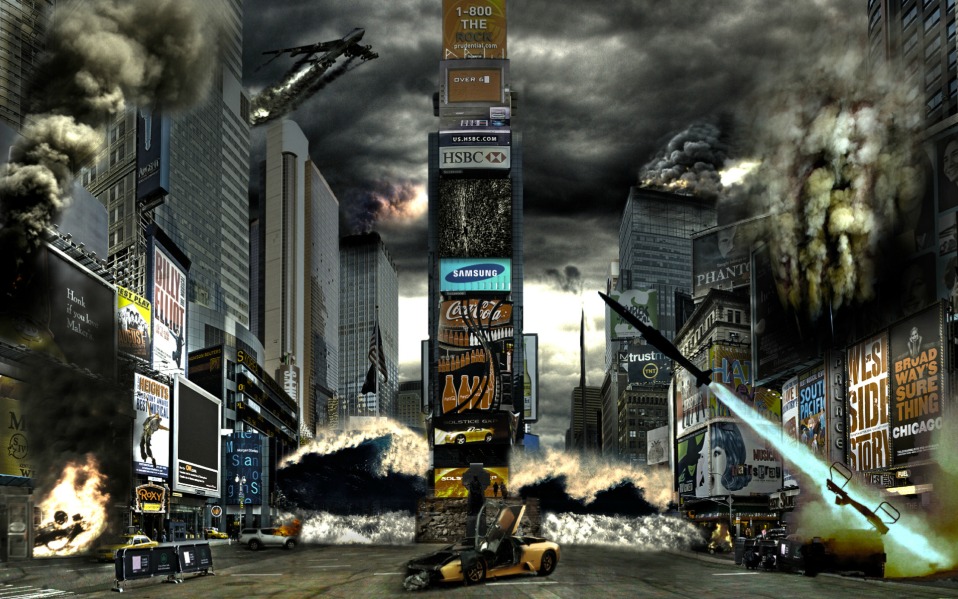 Times Square Disaster screenshot #1 1920x1200