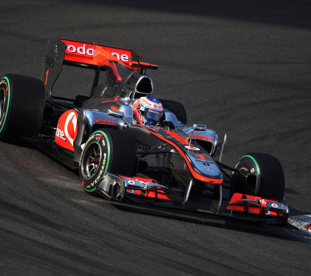 Обои Jenson Button - Mclaren F1 1080x960