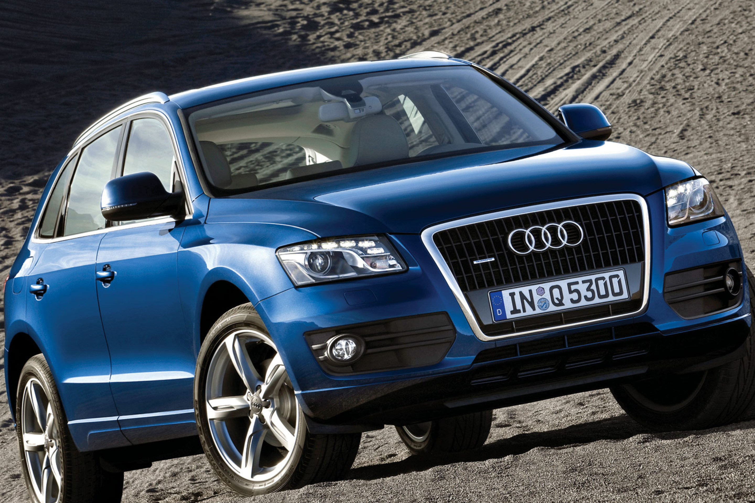 Das Audi Q5 Blue Wallpaper 2880x1920