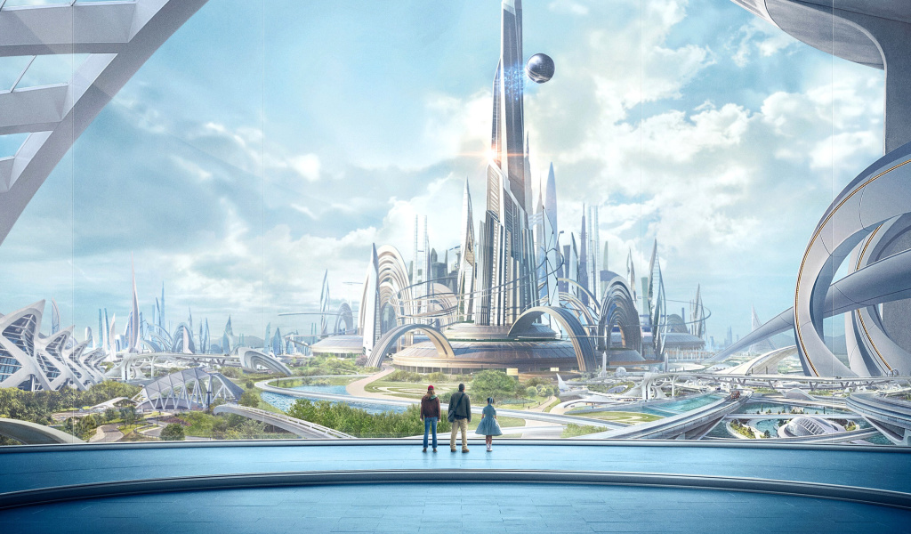 Das Tomorrowland Scientific Film Wallpaper 1024x600