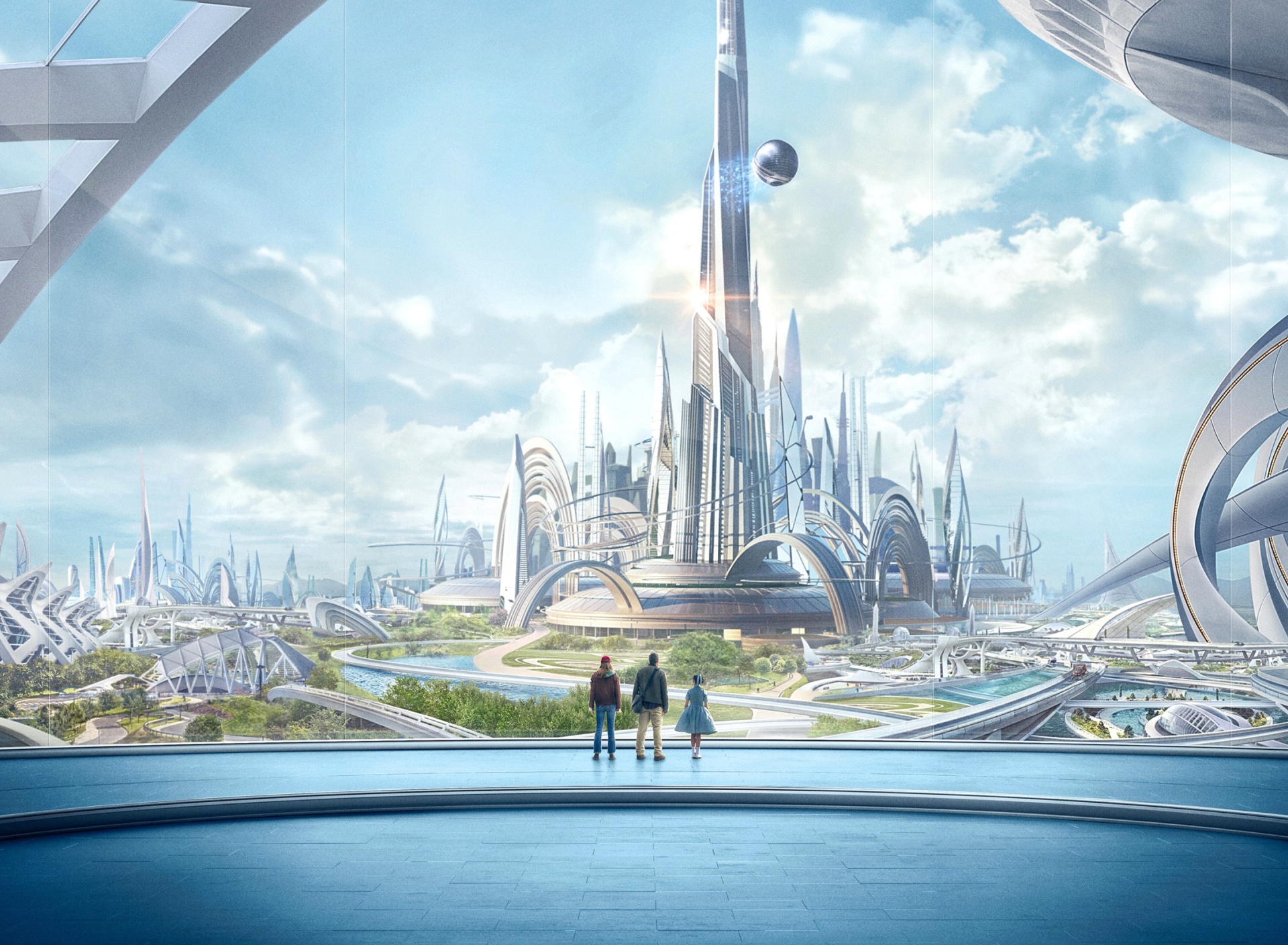 Tomorrowland Scientific Film wallpaper 1920x1408