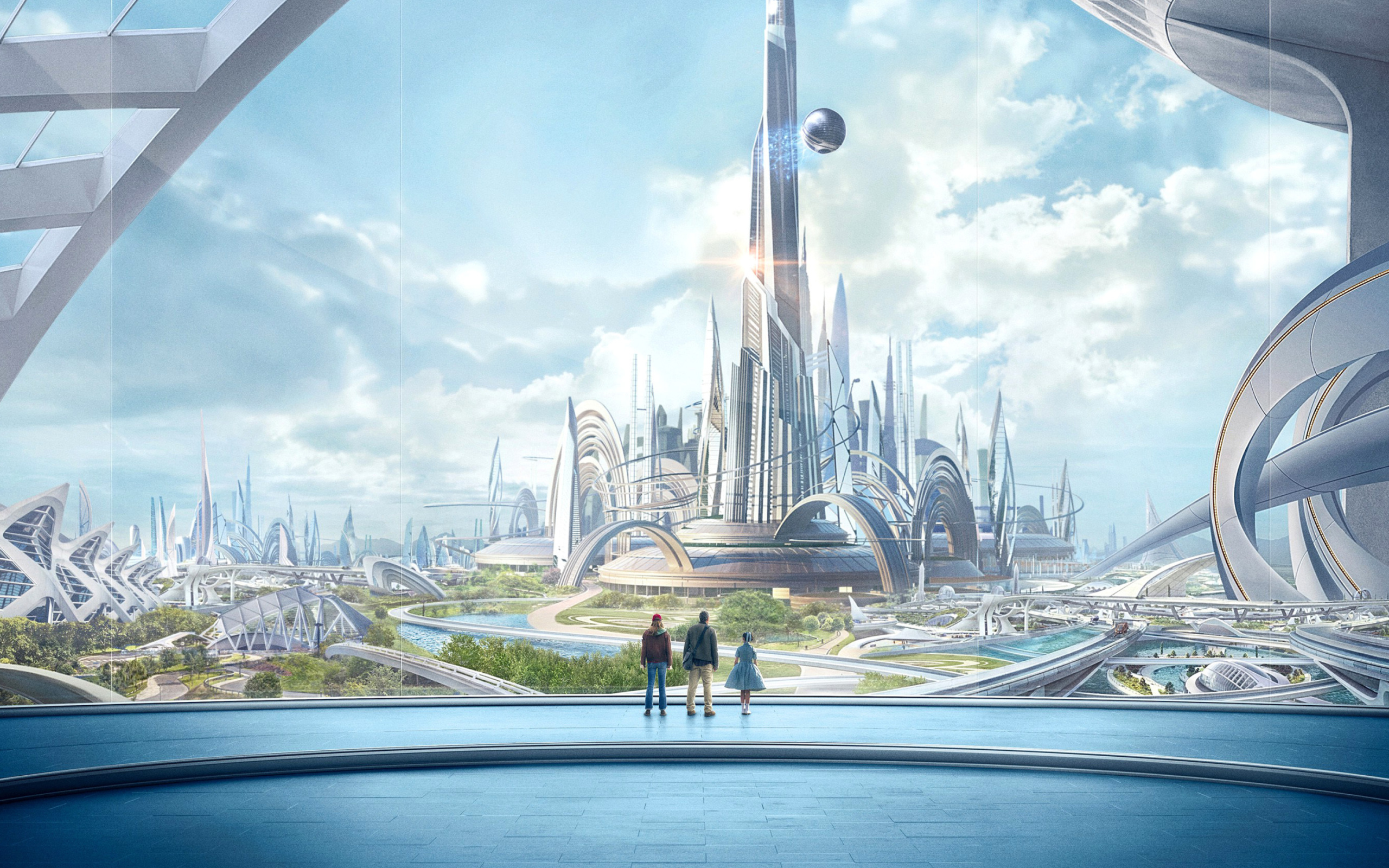 Обои Tomorrowland Scientific Film 2560x1600