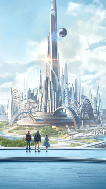 Das Tomorrowland Scientific Film Wallpaper 360x640