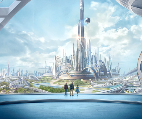 Tomorrowland Scientific Film wallpaper 480x400