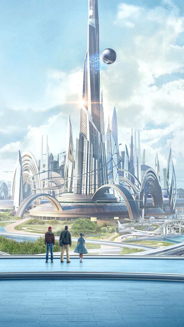 Das Tomorrowland Scientific Film Wallpaper 640x1136