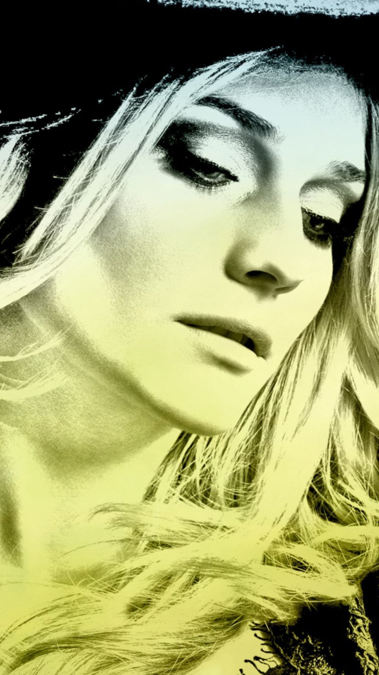 Fondo de pantalla Diane Kruger Art 750x1334