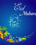 Eid Mubarak - Eid al-Adha wallpaper 128x160