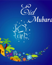 Eid Mubarak - Eid al-Adha wallpaper 176x220