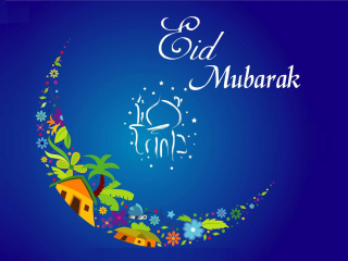 Das Eid Mubarak - Eid al-Adha Wallpaper 320x240