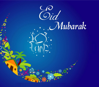 Kostenloses Eid Mubarak - Eid al-Adha Wallpaper für iPad mini 2