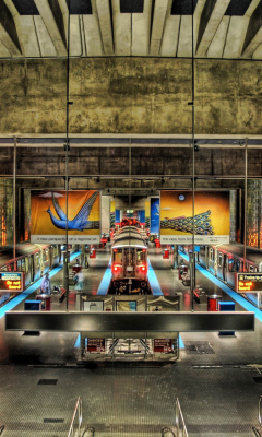 Ohare Station Chicago USA screenshot #1 240x400