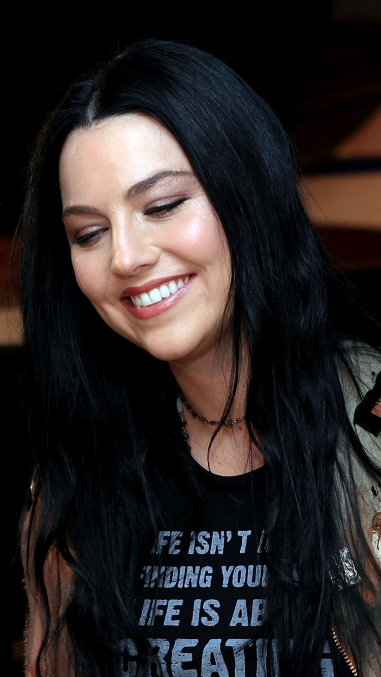 Screenshot №1 pro téma Amy Lee From Evanescence 750x1334