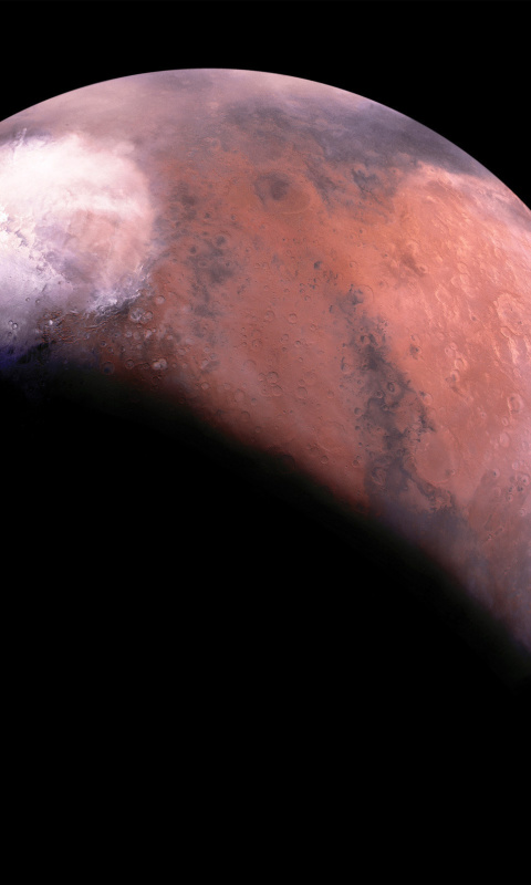 Das Mars Eclipse Wallpaper 480x800