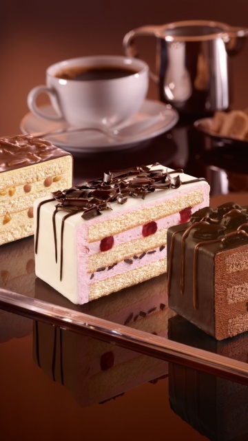 Обои Chocolate Cake 360x640